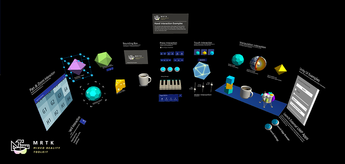 Hand Interaction Examples